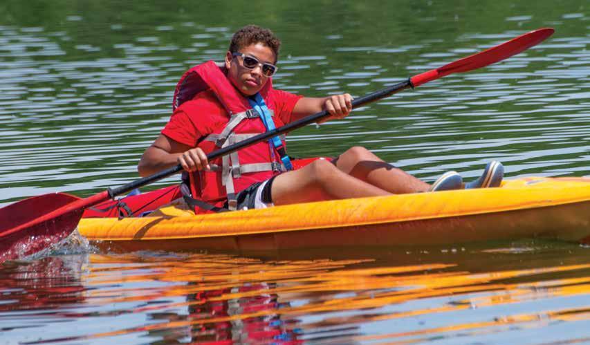 TEENS AND LEADERSHIP TEEN WATER ADVENTURE Entering grades 7 9 in fall, 2018 Member Participants: $245/week Non-Member Program Participants: $270/week Weeks of June 18, July 16 and July 30 It s the