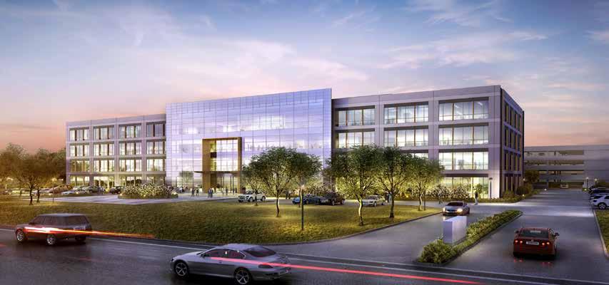 SCHEME 1 BUILD TO SUIT YOUR NEEDS The property will offer a 144,000 to 188,000 square foot Class A mid-rise office building located in west Houston near the intersection of Sam Houston Parkway and