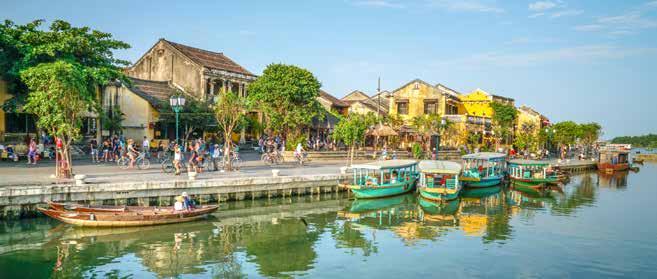 Central Vietnam Beach Breaks HOLIDAY PACKAGE INCLUDES: Return Economy Class flights on Air New Zealand to Danang from Auckland, Wellington or Christchurch, 7 nights accommodation in Hoi An or Danang,