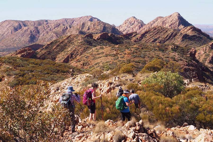 Some multi-day hikes like Larapinta or Kokoda are always warm, so prepare accordingly. Image: Eve Woods Keep in mind that we are not medical experts here.
