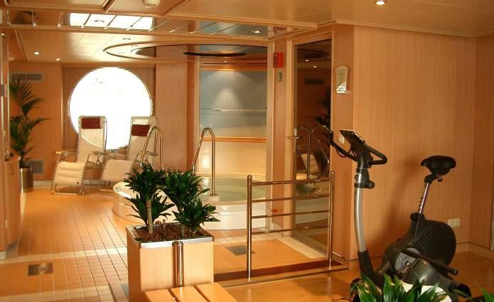 LIBRARY GYM SAUNA, WHIRLPOOL AND RELAXATION AREA SUNDECK WITH LOUNGERS WIFI ACCOMMODATION