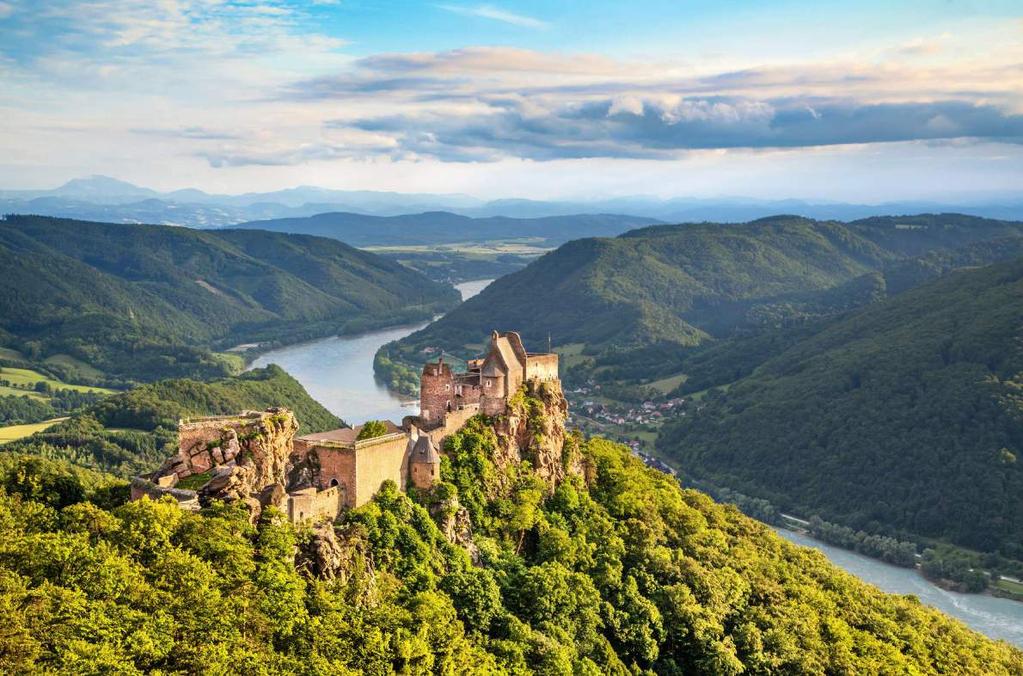 THE DANUBE A cruise along Danube is an unforgettable experience through the history and cultures of South- East Europe.