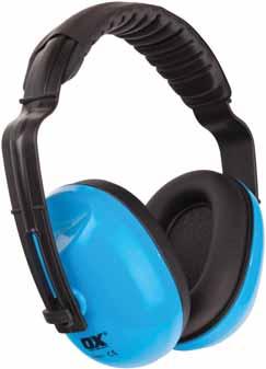 Ear Protection Standard Ear Defenders Lightweight and robust protection Multiple position headband Large sound absorbing acoustic foam filled cups Non
