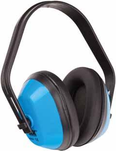 21 SNR 25db Premium Ear Defenders Both durable and ultra lightweight Broad foam cushions High impact ABS cups (filled with absorbing foam) Padded headband