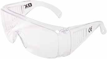 15 High quality Visitor Safety Spectacles A wrap around shield for protection against low energy and high speed impacts Wrap around panoramic vision Comfortable wide frame and integral brow shield
