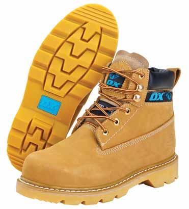 Foot Protection Honey Nubuck Safety Boots Complies to EN345 SBP