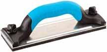 PRO HAND SANDER Soft grip handle Lightweight durable design Fast changing sandpaper design Bonded foam pad OX-P070701 5060242337949