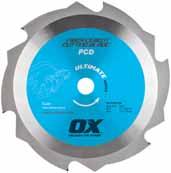 PCD fibre cement cutting blade With polycrystalline diamond tipped teeth this blade