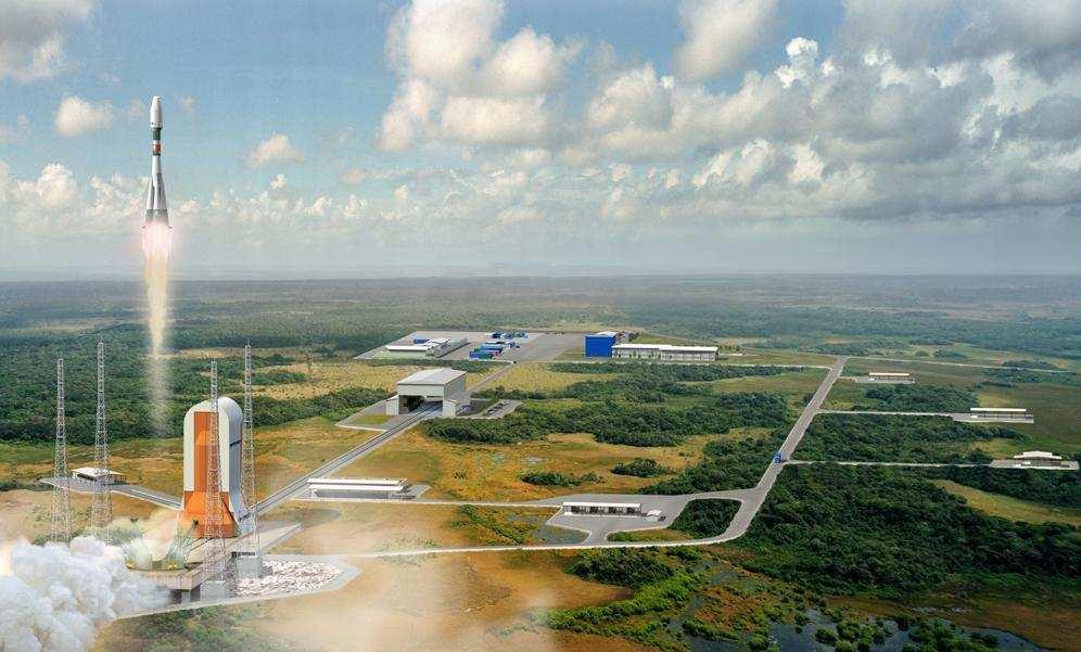 Arianespace at Guiana Space Center (3/4) SOYUZ Preparation area