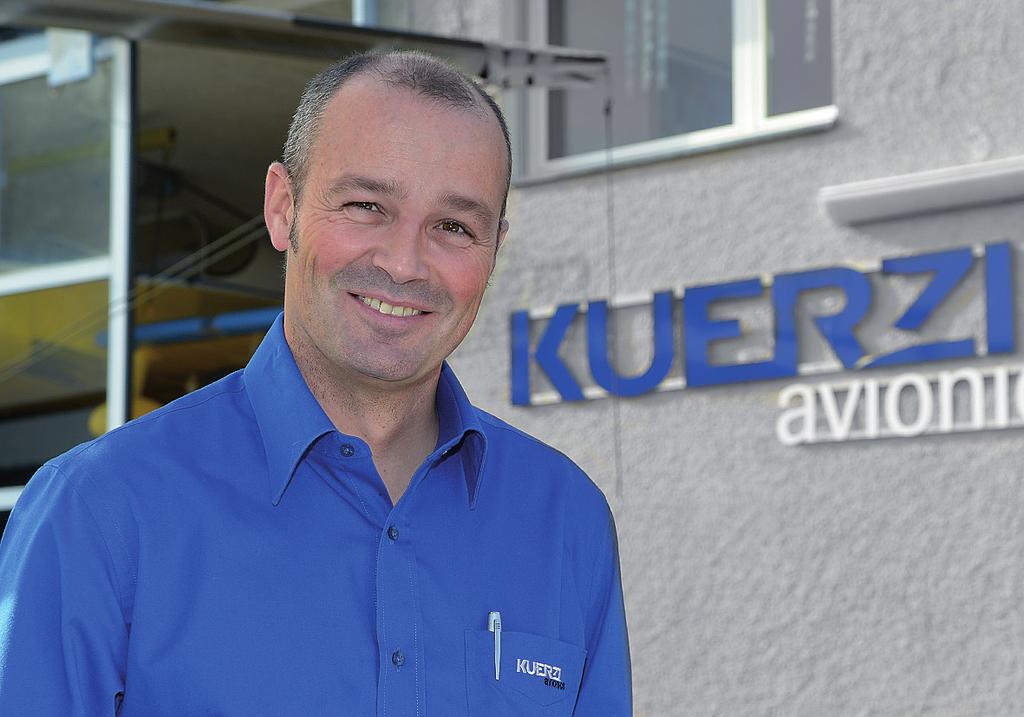 EVERYTHING FROM ONE SOURCE Ralf Kürzi, CEO Kuerzi Avionics Hangar Kuerzi Avionics Team We accompany you from inception to series production and support you on every step