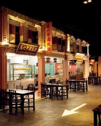 RESORTS WORLD THEATRE MALAYSIAN FOOD STREET With a maximum capacity of 1,600 inclusive