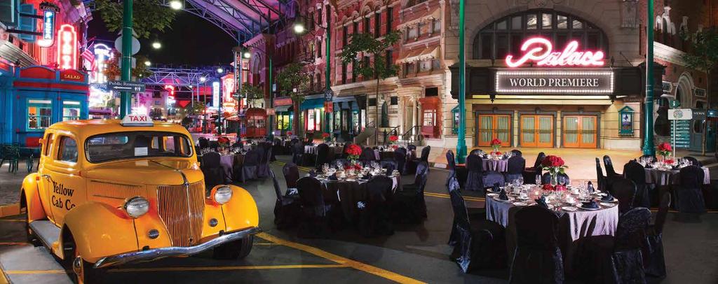 New York Street at Universal Studios Singapore TAKE INSPIRATION TO THE NEXT LEVEL Imagine combining the innovation, imagination and