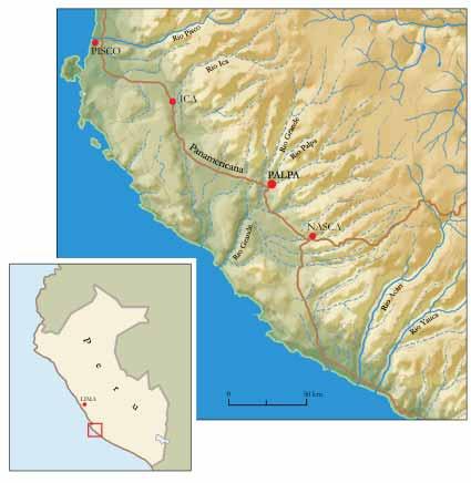 1. Introduction Fig. 1. The study area on the south coast of Peru.