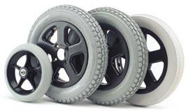 Wheels and Tyres 8 solid front castor and