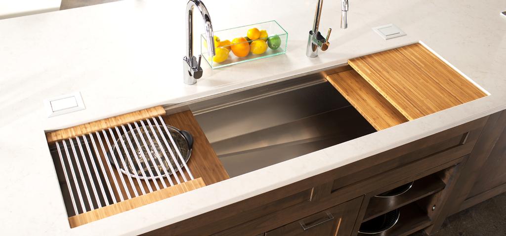 entertain, and clean up all in one convenient place? The Galley Ideal Workstation is the answer!
