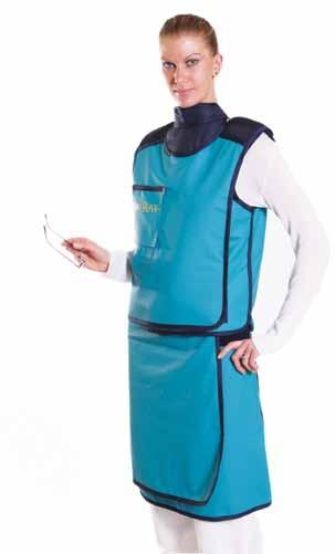 Vest & Skirt Aprons (Model 03) A popular choice for medical professionals performing extended procedures such as cardiology, neurology