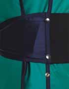 standard Choice of optional belts to support lower back and further aid the transfer of weight from shoulders to hips Made to