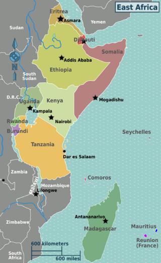 19.1 EAST AFRICA Geography/History Eritrea (North), Seychelles (East), Tanzania (South), Burundi (West) =