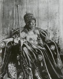 Ethiopia Maintained: Emperor Menelik II played on European