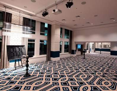 The new meetings and events designer venue includes a sweeping staircase, 5 metre high ceilings with an abundance of natural light via