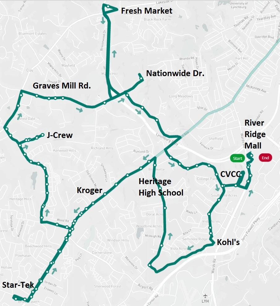 Proposed Route 6/7X Route will operate on Saturday only The proposed Route 6 and Route 7 have been combined into one larger loop to create this