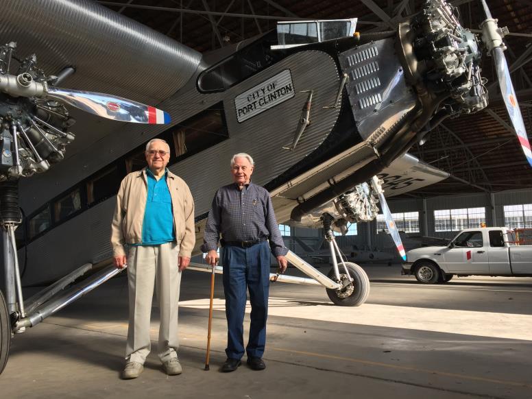 Tales from AirFest By Sam Evans Here are a few of stories that came out of AirFest: A Ride Re-Lived: Jim Snelgrove contacted me just after the Ford Tri-Motor arrived and was interested in getting a