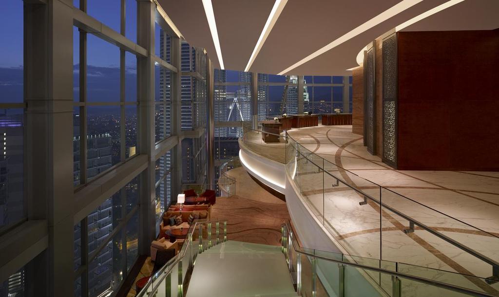 SKY LOBBY Uniquely located on the highest floor of the building - directly accessible via