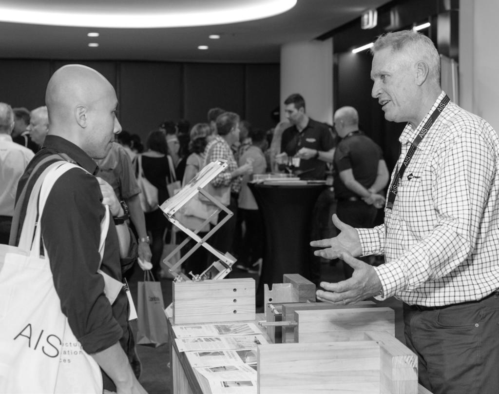ABOUT As the pioneering architectural events provider in Australia and New Zealand, AIS has over 15 years experience in connecting design specifiers with products suppliers and manufacturers through