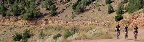Canyon Road, part of the Gold Belt Byway. PhantOm CanyOn /Shelf RD. [Cross Ride] ROUTE INFORMATION Start: From downtown Cañon City, head east on Hwy.