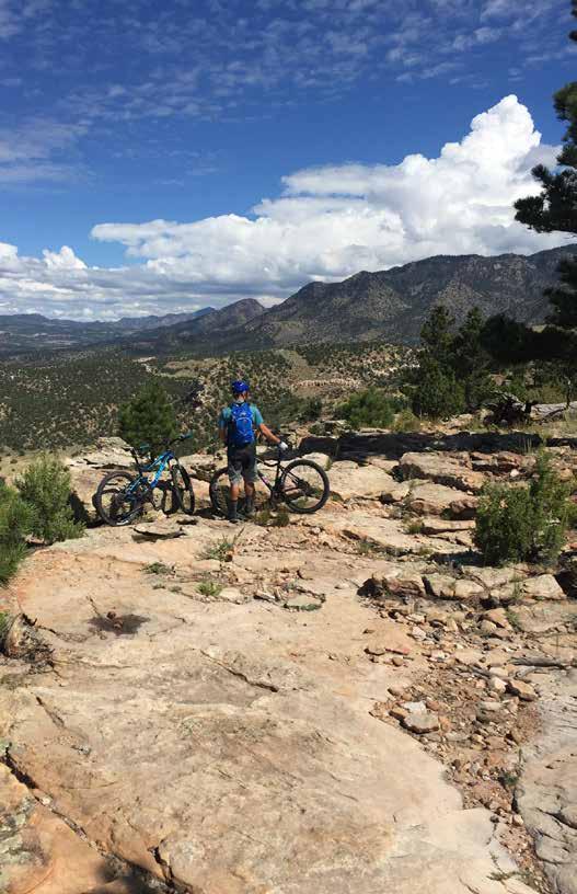 MountaiN BikIng & HikIng GuideliNes Trails allow the public to best enjoy their open space and public lands, so it is important that these areas are treated with respect and care. 1.
