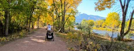 The trail is a mostly flat, wide, maintained trail that is open during all seasons. A system of fitness stations has recently been added to the trail and are located near the Sell s Lake trailhead.