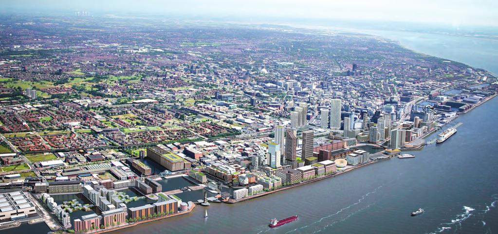 THE VISION Liverpool Waters is a seamless extension of both Liverpool s Commercial Business District and its iconic world heritage waterfront.