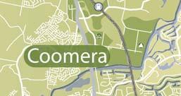 of Coomera 250 hectares of land designated for waterfront industry 80 hectares