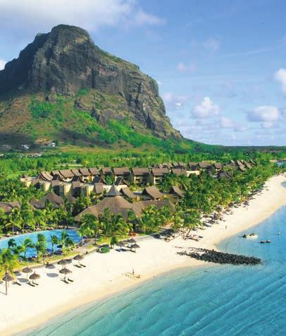 The Art of Beautiful Le Morne Peninsula, the location of this premier hotel, is undoubtedly the most scenic west-coast