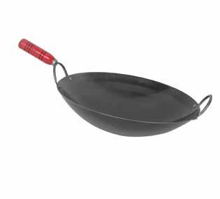07 IRJWC001, IRJWC002 TAIWAN WOKS Heavy-duty iron wok. A valuable tool for cooking.