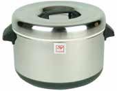 01 SEJ72000, SEJ74000 INSULATED SUSHI RICE POTS Keeps sushi rice moist without the need for electricity.