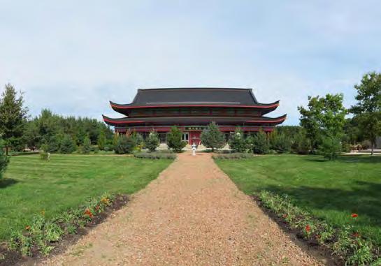 The Canadian Branch of Guangdong Chi Wo Tan Temple is located inside an original restored barn.
