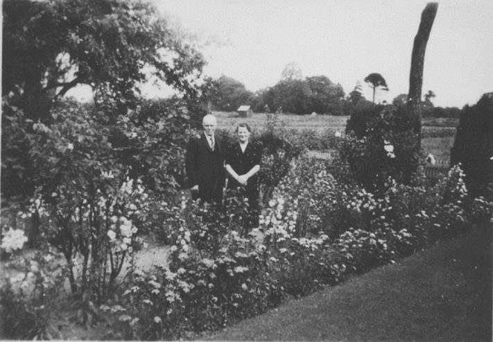 front garden in about 1948.