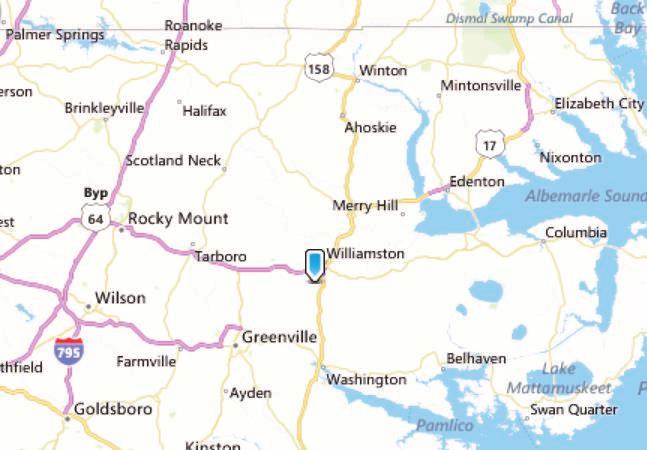 Location Overview ~25 miles to Greenville ~64