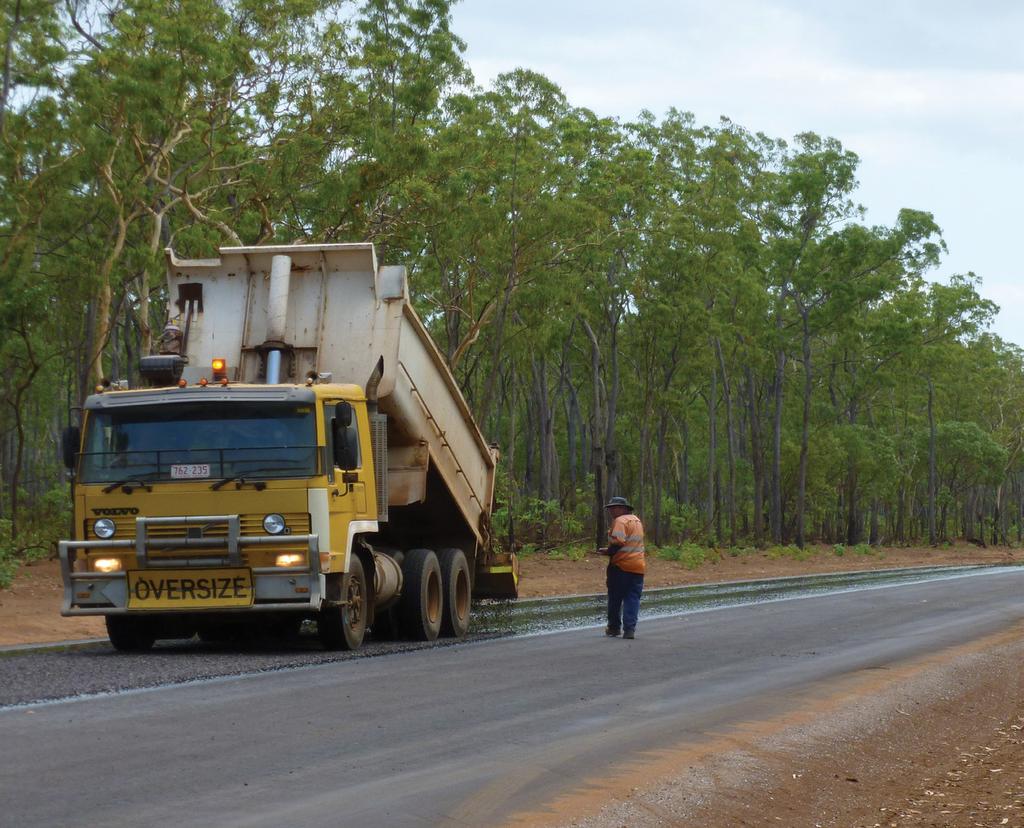 Angurugu to Unbakumba Road, Groote Eylandt, Northern Territory Client: Department of Construction and Infrastructure, Northern Territory The 47.