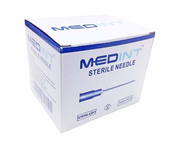 Needles & Syringes Hypodermica Needle MedInt thin wall Hypodermic Needles use a double-bevel cut needle design and precise manufacturaring to provide ultra sharp needles, minimizing patient pain and