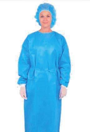 Latex Free 7. 10pcs/polybag, 100pcs/case Long Sleeved Cover Gowns 20006 Chemotherapy Gown Features: 1.
