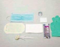 Sharp/Blunt Scissors 8. Polybag with Twist Tie 9. Roll Medical Tape 10. Transfer Forceps 11.