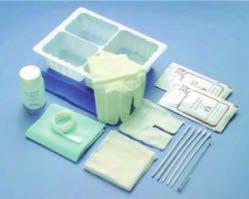Cotton Tipped Applicator 6. Pair of Gloves 7. Tray Wrap 8.