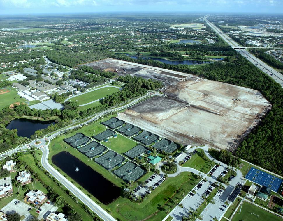 FALL 2018 Construction Project Status Report PROJECT HIGHLIGHT 1 NORTH COUNTY DISTRICT PARK PROJECT SCOPE Palm Beach County has leased 82 acres to the City of Palm Beach Gardens for the construction