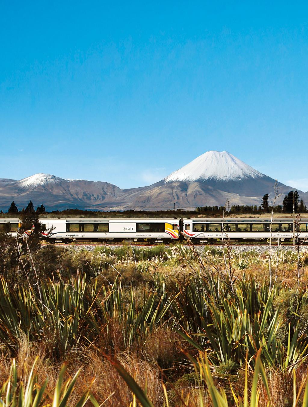 The Great New Zealand Train Journey Iconic train journey with wonderful scenery and musical experiences 13-27 OCTOBER 2019 Train whistle blowin, all aboard and we are on the road (or on the train