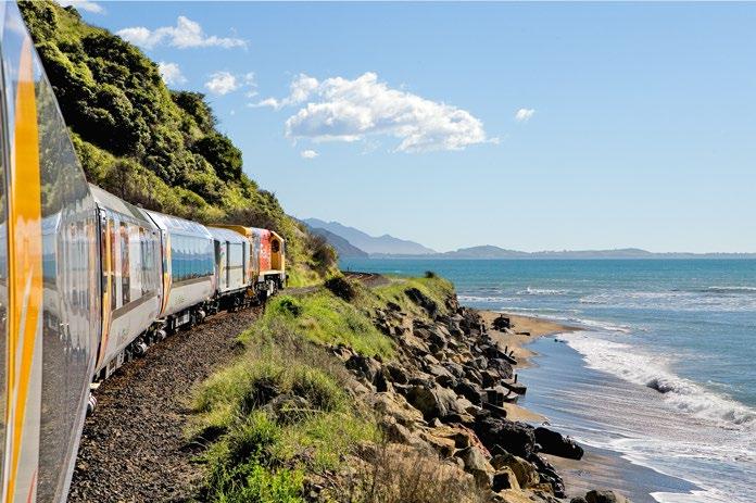 Northern Explorer - North Island We will see fantastic views of New Zealand farmland, rugged bush landscapes before ascending up the engineering masterpiece that is the Raurimu Spiral, to passing the