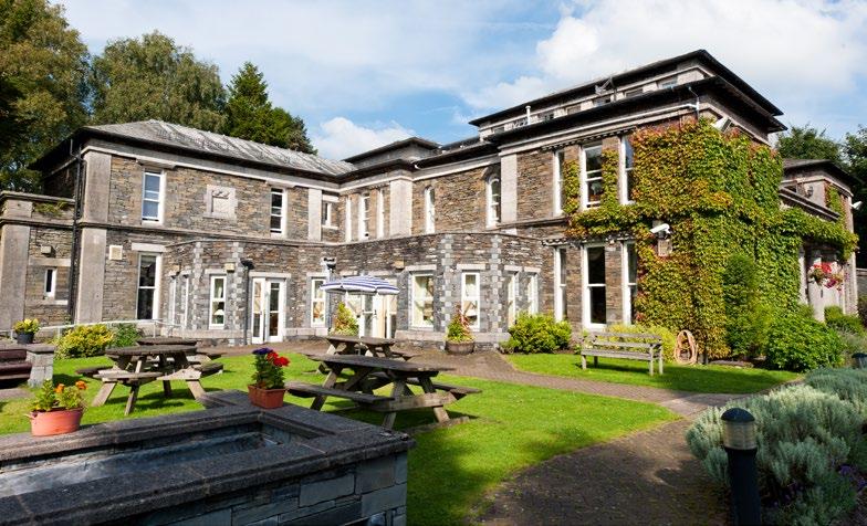 Gallery and Table of Contents Windermere Manor Hotel is situated in an elevated position above