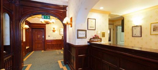 Accommodation Public areas Entrance lobby with reception desk and administration office Residents lounge / (25) Bar (40)