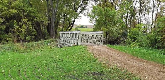 Eagle Lake Bridge Installed on July 23, 2018 by Swenson and Sons of New